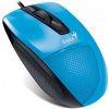 Genius drátová myš DX-150X ergo, modrá 31010231105