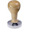 Buna café tamper, javor, lak, 56 mm, nerez lesk, plochý