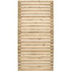 Drevený plot Rhombus 90 x 180 cm smrekovec prírodný