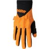 RUKAVICE THOR REBOUND D3O ORG/BLK CROSS ENDURO S