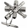 XL-TOOLS Kľúč univerzálny na rozvádzacie skrinky, 10 koncoviek, 2.kun72