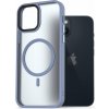 AlzaGuard Matte Case Compatible with MagSafe iPhone 14 svetlomodré