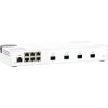 QNAP QSW-M2106-4S sieťový prepínač Riadený L2 2.5G Ethernet (100/1000/2500) Biela (QSW-M2106-4S)
