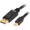 AKASA - 8K miniDP na DP kabel - 2 m AK-CBDP22-20BK