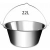 Lux LK-22 Nerezový kotlík na guláš KLASIK, 22l