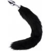 Análny kolík s chvostom Fox Tail Black