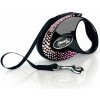 Flexi Vodítko Glam Composition S pásek 3m Onyx Black