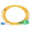 Extralink SC/APC-LC/UPC | jednomodový, Duplex, G652D, 3mm, 1m