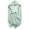 KipKep Mušelínová osuška BLENKER S KAPUCŇOU 100x70 cm Calming Green