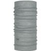 Merino Wool Buff Lightweight Solid Light Grey