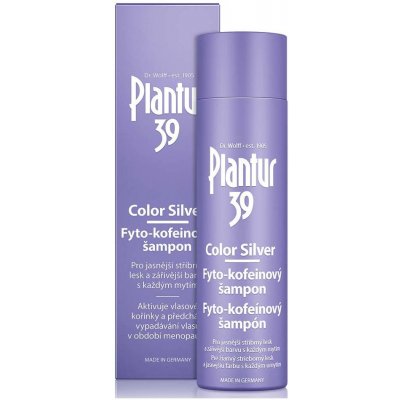 PLANTUR39 Color Silver Fyto-kofeínový šampón 250 ml