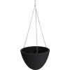 PROGARDEN PROGARDEN Kvetináč závesný vonkajší 33 cm antracit KO-Y54192820 (KO-Y54192820)