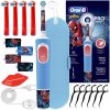 ELEKTRICKÁ ZUBNÁ KEFKA PRE DETI ORAL-B VITALITY D103 SPIDERMAN + PRÍSLUŠENSTVO