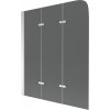 Mexen Felix sprchový panel 3-krídlový 120 x 140 cm, grafit, chróm - 890-120-003-01-40