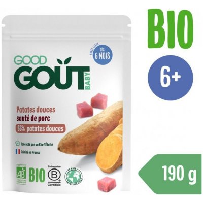 Good Gout Batáty s bravčovým mäsom Bio 190 g