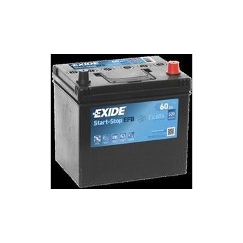 EL604 (005EFB) EXIDE EL604 Start-Stop Batteria 12V 60Ah 520A B0 D23 Batteria  EFB