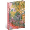 Týždenný magnetický diár Claude Monet 2025, 11 × 16 cm