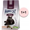 Happy Cat Sterilised Atlantik-Lachs / Losos 1,3 kg 1+1 ZADARMO