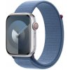 Apple Watch Series 9, Cellular, 41mm, Silver, Winter Blue Sport Loop (MRHX3QC/A)