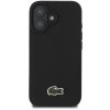 Lacoste Iconic Petit Pique Woven Logo MagSafe pre iPhone 16 Plus Black (LCHMP16MPVCK)