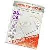 Harmanec-Kuvert Poštové obálky C4 s páskou, biele, 25 ks
