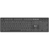 Klávesnice C-TECH KB-201-BL, nízkoprofilová, KB-201-BL