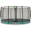 Exit Allure Classic pozemná trampolína 427cm - zelená