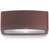 Exteriérové nástenné svietidlo Ideal lux 163536 ANDROMEDA AP1 COFFEE 1xE27 60W kávova IP55