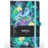 Castelli Eden Jungle bodkovaný zápisník A5 Green