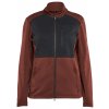 Blåkläder AB 3549 Women's sweatshirt full zip Farba: Burned Red/Black, Veľkosť: XXL