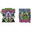 Ghostbusters Znake (Shush/Slime) Pin Badges
