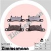 ZIMMERMANN Sada brzdových platničiek kotúčovej brzdy 24721.970.1