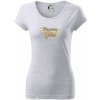 Prosecco Girl - Dámske tričko Pure - 2XL ( Svetlosivý melír )