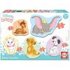 EDUCA Baby puzzle Disney zvieratá 2, 5v1 (3-5 dielikov)