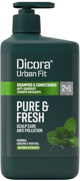 Dicora Mento a ženšeň šampón + kondicionér 2v1 proti lupinám Men 800 ml