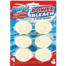 Duzzit Power Bleach WC bieliaci blok 6 ks