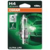 Žiarovka Osram H4 12V 60/55W P43t ULTRA LIFE 1ks