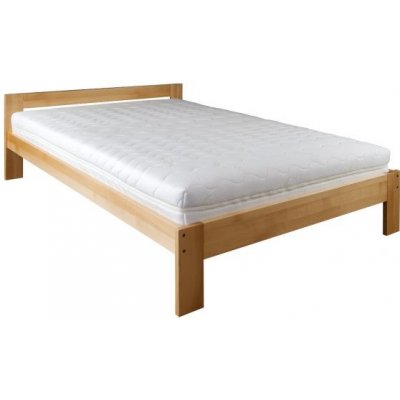 Drewmax Dřevěná postel LK194, 120x200, buk (Barva dřeva: Koniak)