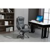 ACJ Activejet Vyhrievané kancelárske kreslo s masážou YK7304 sivé