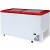 TEFCOLD Pultová mraznička presklené rovné veko | ARO 601/2 Red Edge