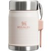Stanley obedový termobox s príborom CLASSIC 0,4 l Rose Quartz