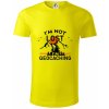 Im not lost - geocaching - Tričko z organickej bavlny - 2XL ( Citrónová )