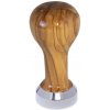 Buna café tamper, oliva, lak, 41 mm, nerez lesk, plochý