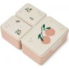 LIEWOOD Detský desiatový box Driss Peach me / Sea shell