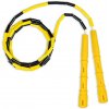 Korálkové Katana Rope - švihadlo pre začiatočníkov, nastaviteľná dĺžka, vhodné na chudnutie. Vyber farbu rukovätí:: Žlté, Vyber farbu korálikov: Žlto/čierna Švihadlo s korálkami ti pomôže schudnúť, na
