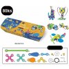 Magnetická stavebnica Flexy 80ks CABT178