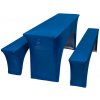 TENTino Elastický poťah STANDARD na pivný set 220x50 - 220x70 cm MODRÁ / ROYAL BLUE