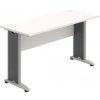OFFICE PRO s.r.o. HOBIS kancelársky stôl pracovný rovný - CE 1400, biela