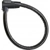 Pancér. kabel.zámek Trelock 100cm, Ø22mm PK 460/100/22,cerná s držákem ZK 432