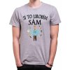 Fajntričko Pánske tričko - Si to urobím SÁM, Farba šedá, Strih/ Variant Pánsky/UNISEX